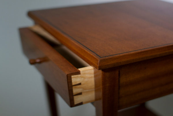 Bespoke Handmade Furniture Drawer Detail