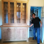 Bespoke Handmade Furniture Maker Caroline Jones with bespoke shelving unit